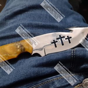 D2 steel skinner knife